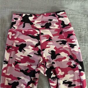 Reebok Pink Camo Leggings